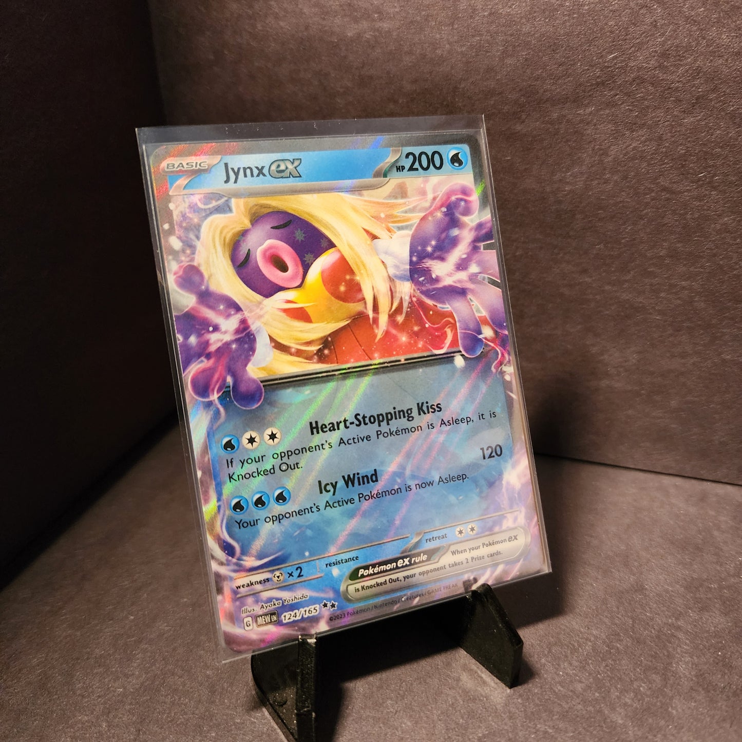 Single - Jynx EX 124/165 - Scarlet and Violet 151