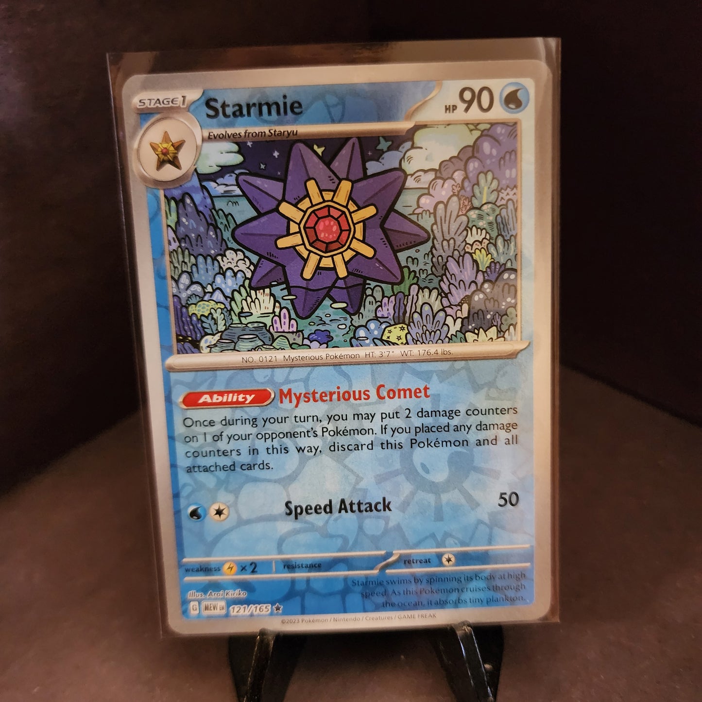 Single - Starmie RH 121/165 - Scarlet and Violet 151