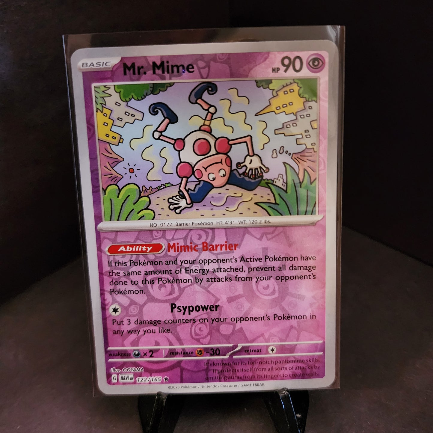Single - Mr. Mime RH 122/165 - Scarlet and Violet 151