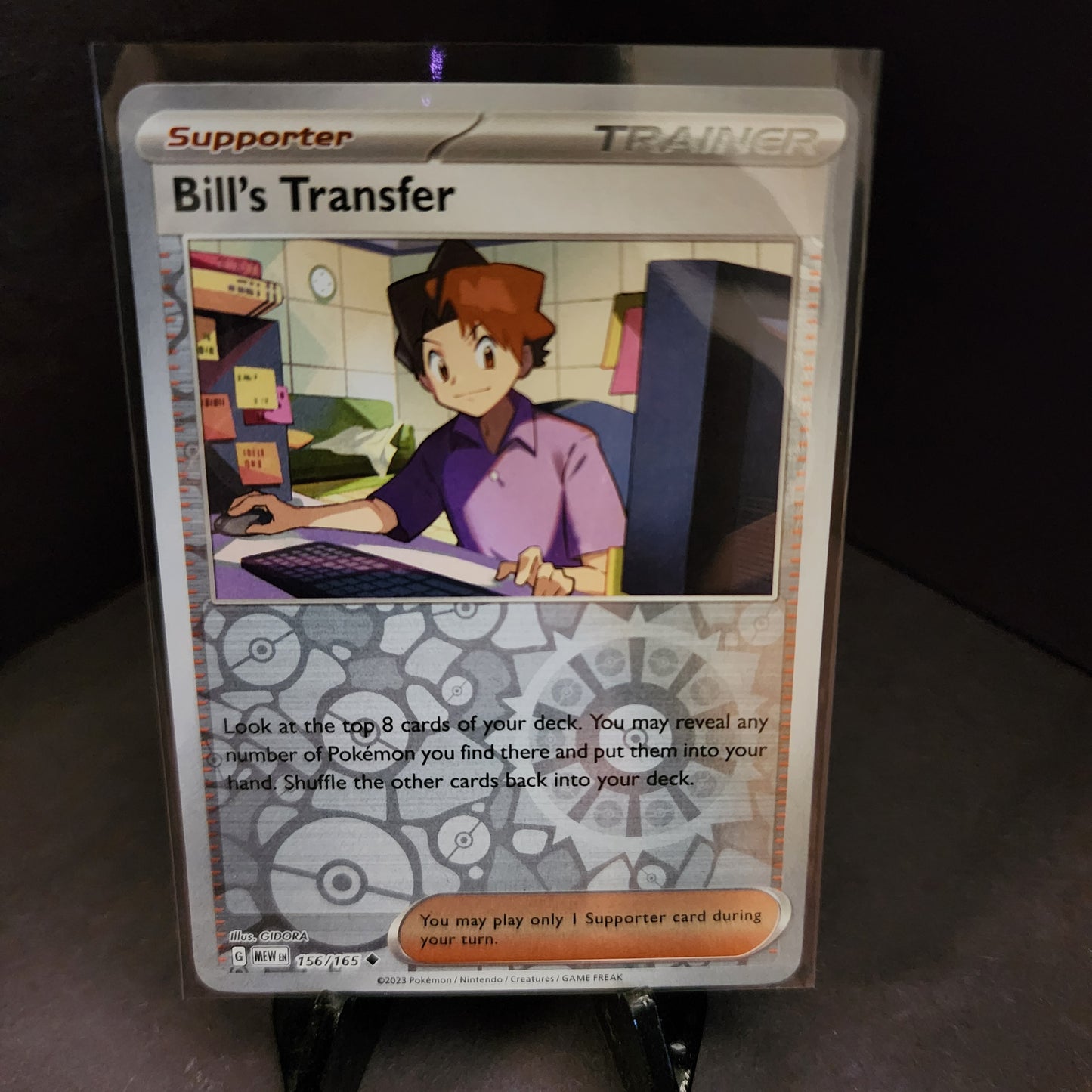 Single - Bill's Transfer RH 156/165 - Scarlet and Violet 151