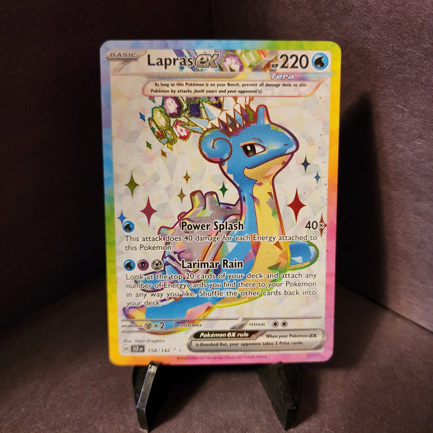 Single - Lapras EX 158/142 - Stellar Crown