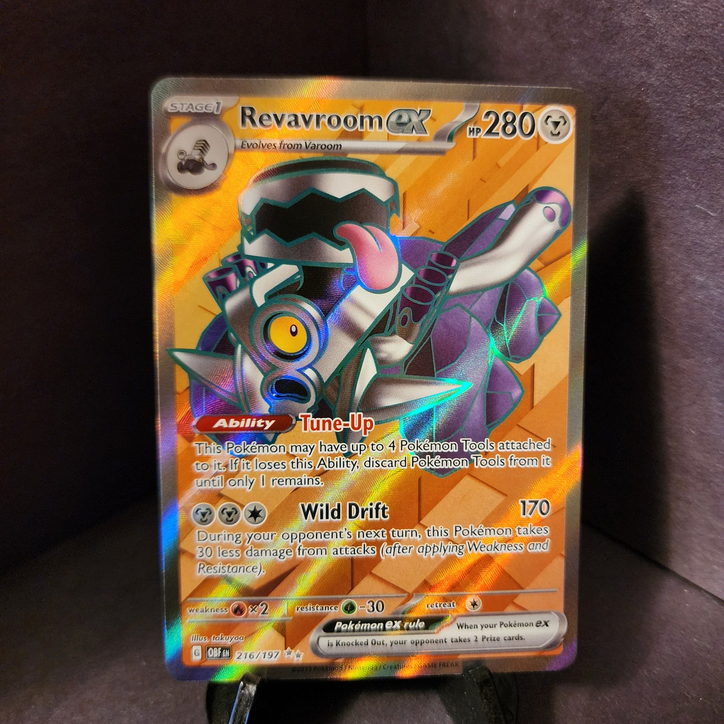 Single - Revavroom EX 216/197 - Obsidian Flames