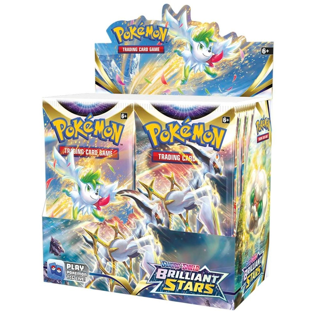 Pokémon TCG: Brilliant Stars 36 Loose Packs (Booster Box)