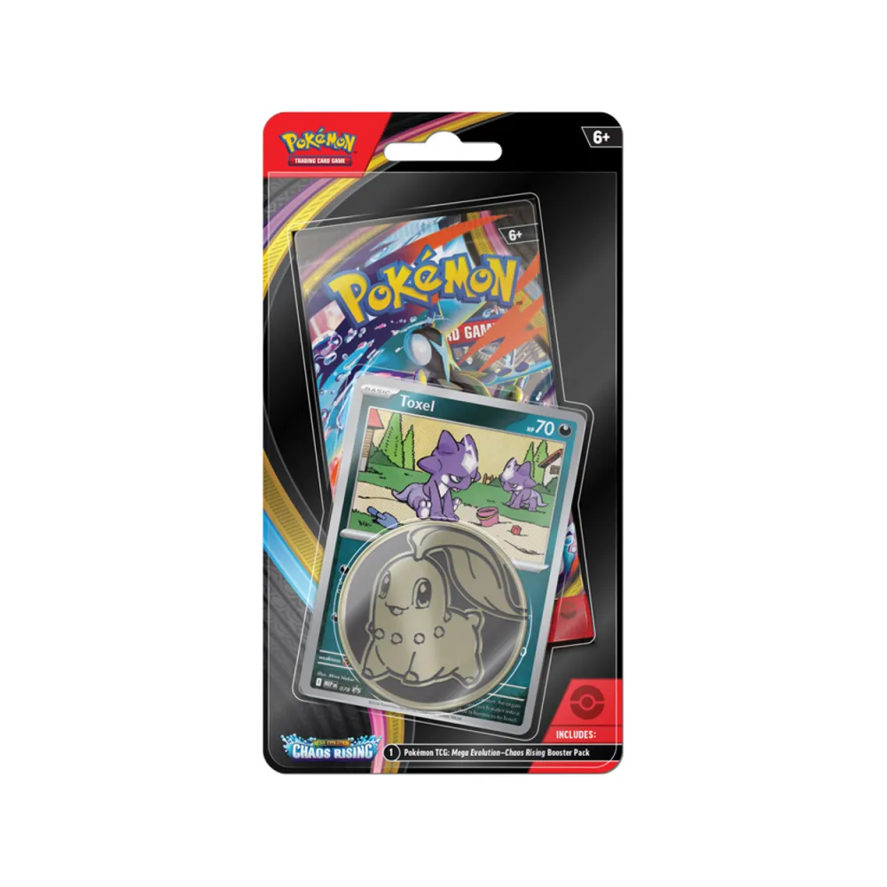 Pokémon TCG: Chaos Rising Single Pack Blister (Toxel)