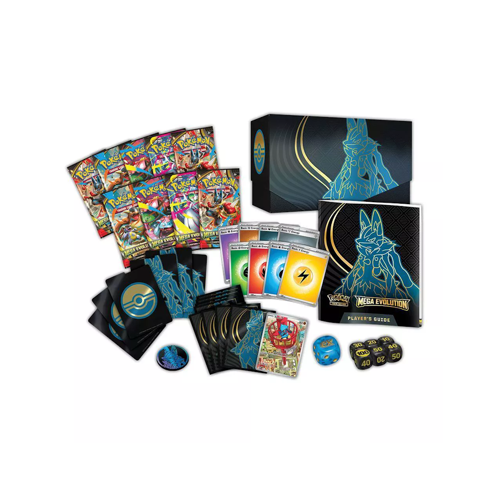 Pokémon TCG: Mega Evolution Elite Trainer Box (Mega Lucario)