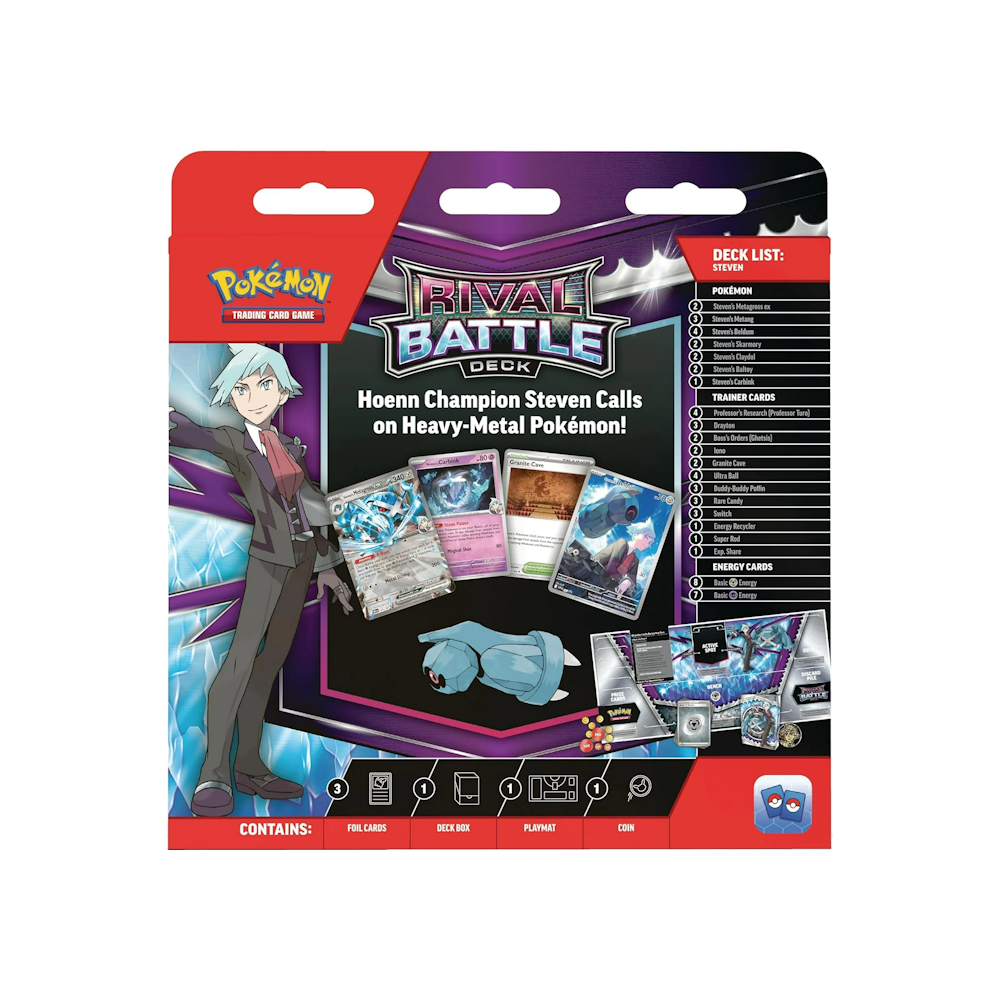 Pokémon TCG: Rival Battle Deck (Steven)