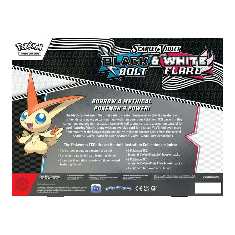Pokémon TCG: Unova Victini Illustration Collection