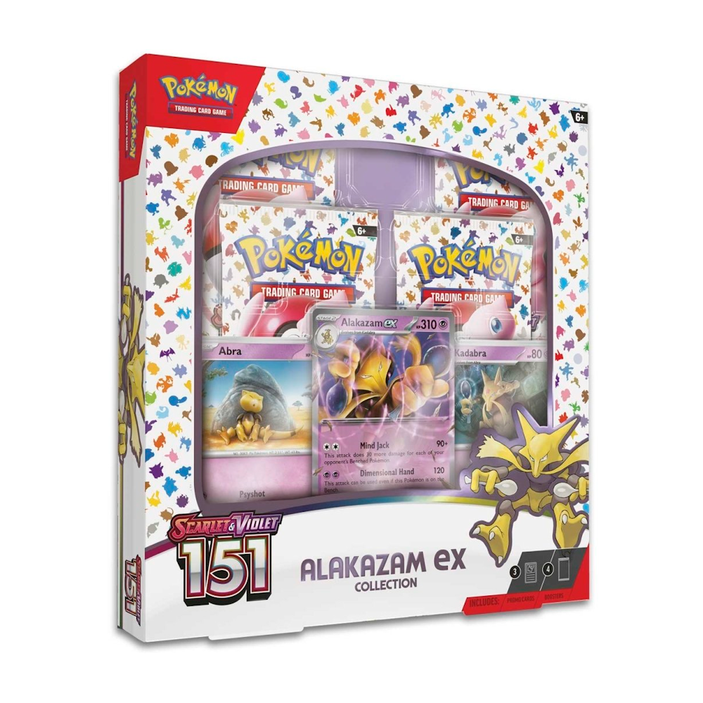 Pokémon TCG: Scarlet and Violet - 151 Alakazam ex Collection Box