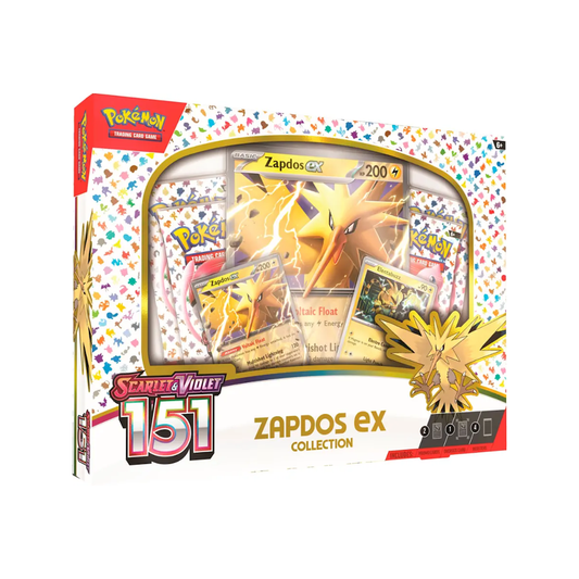 Pokémon TCG: Scarlet and Violet - 151 Zapdos EX Collection Box
