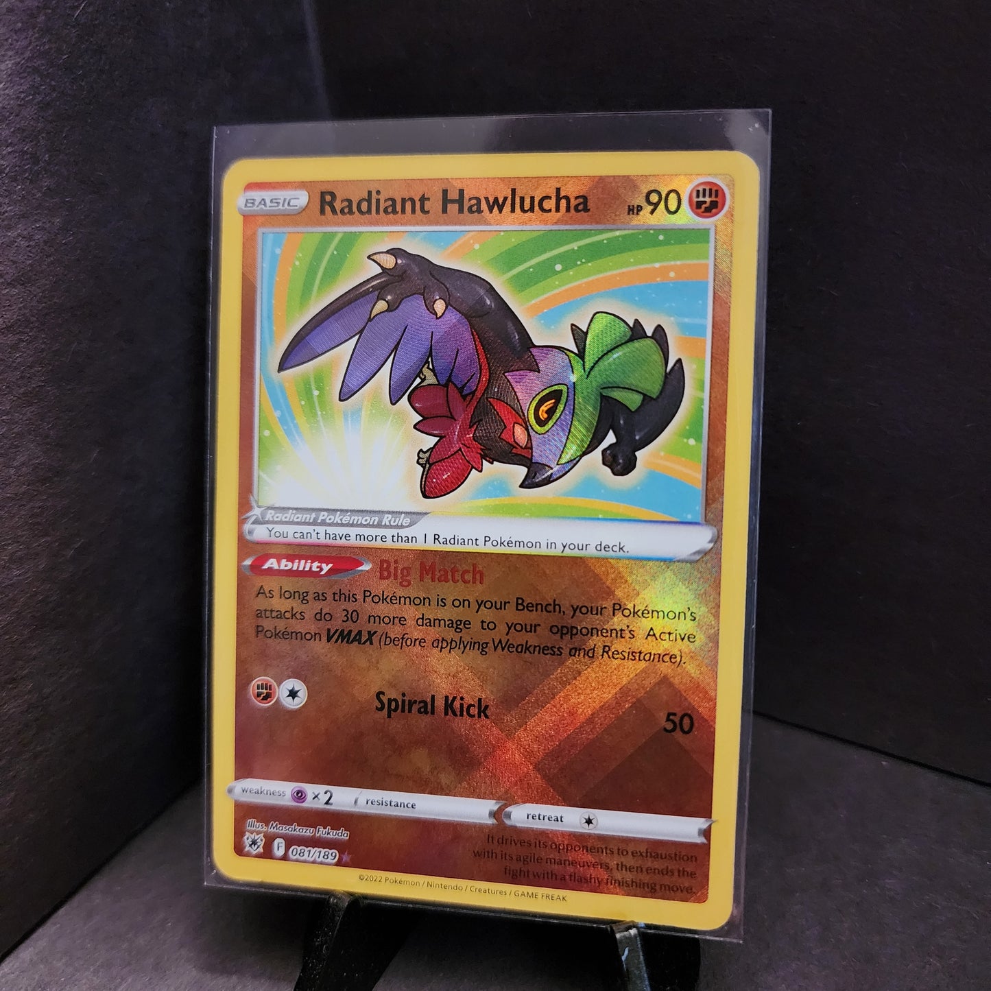 Single - Radiant Hawlucha 081/189 - Astral Radiance