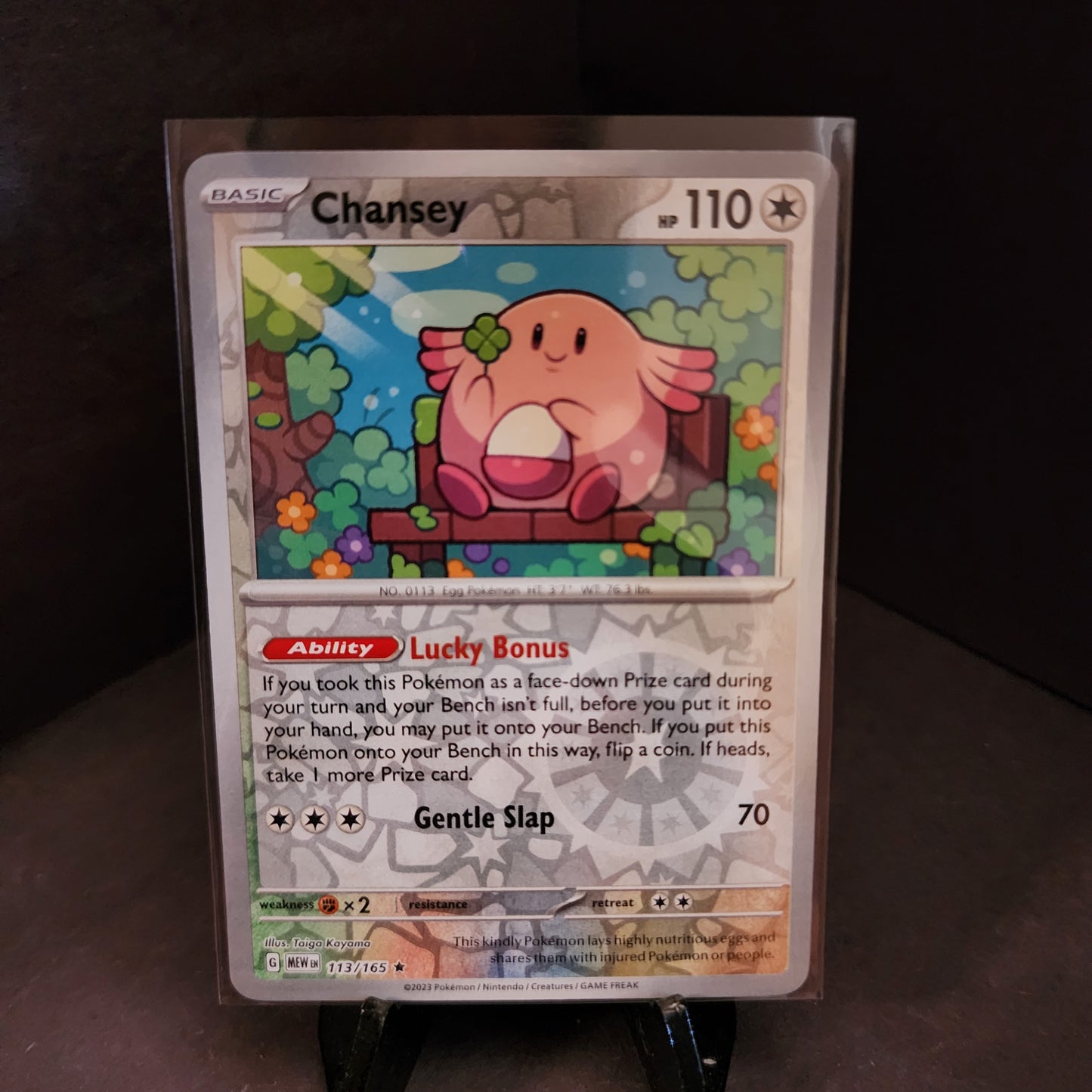Single - Chansey RH 113/165 - Scarlet and Violet 151