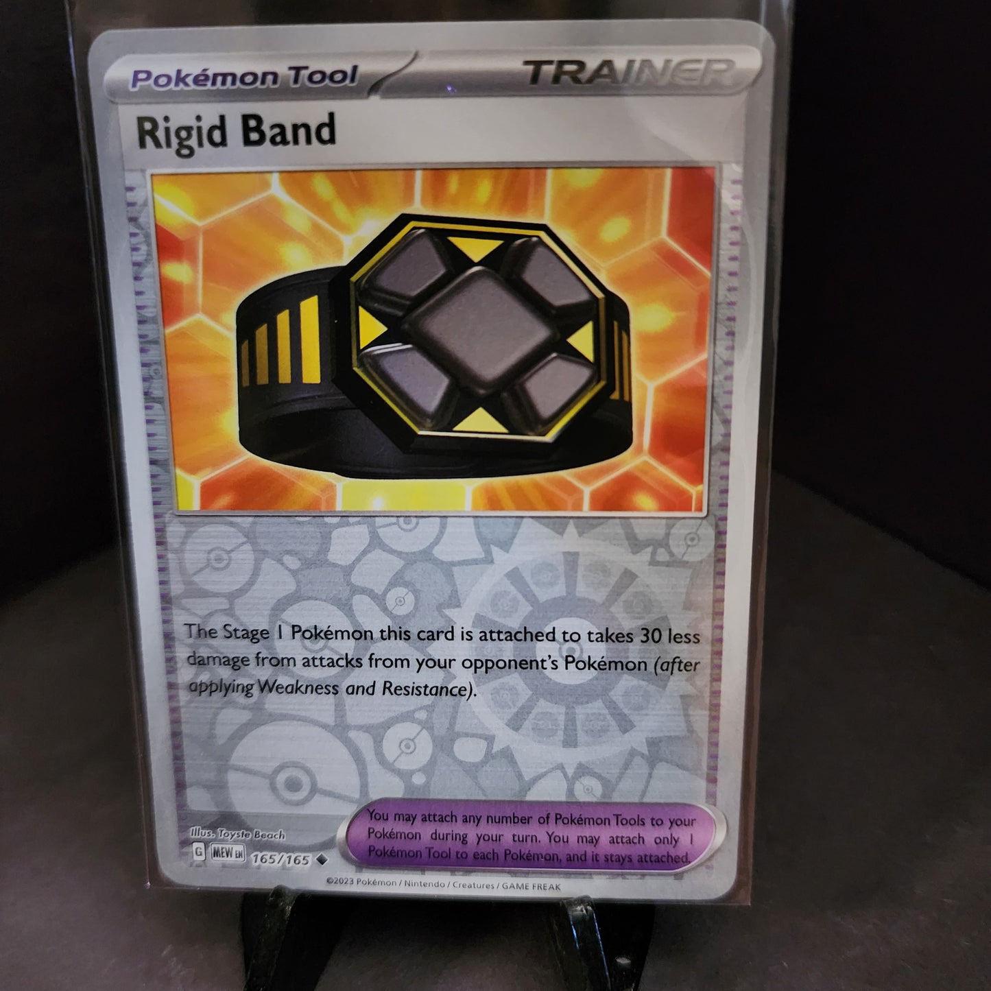 Single - Rigid Band RH 165/165 - Scarlet and Violet 151