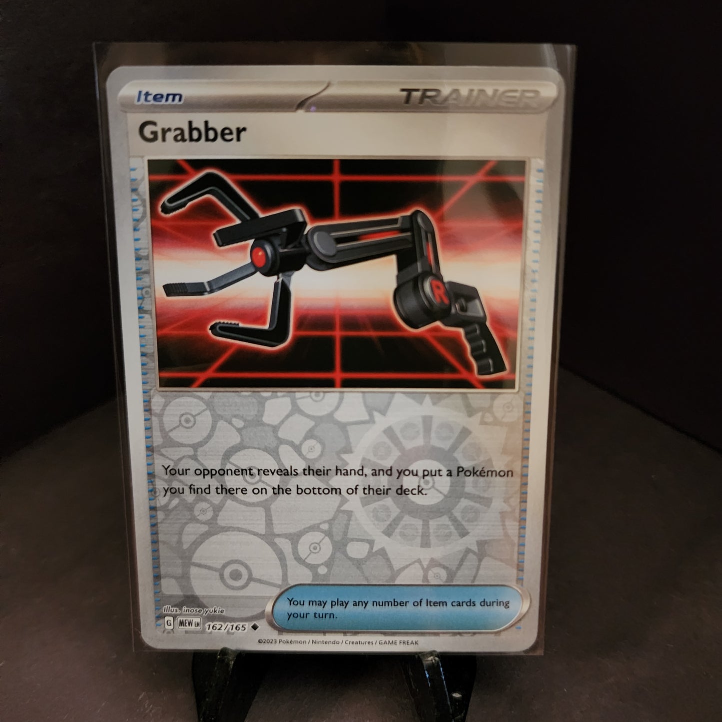 Single - Grabber RH 162/165 - Scarlet and Violet 151