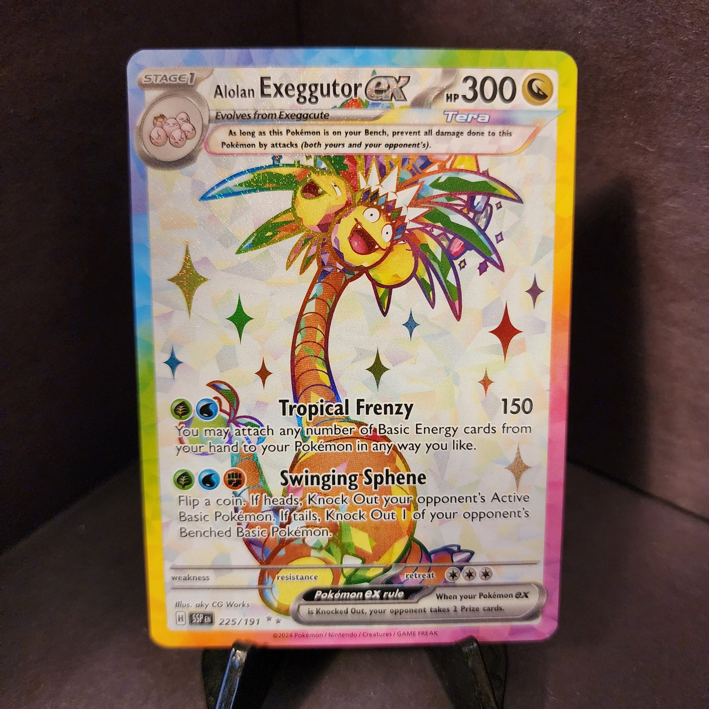 Single - Alolan Exeggutor 225/191 - Surging Sparks