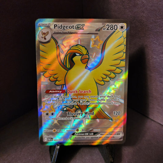 Single - Pidgeot EX 221/091 - Paldean Fates