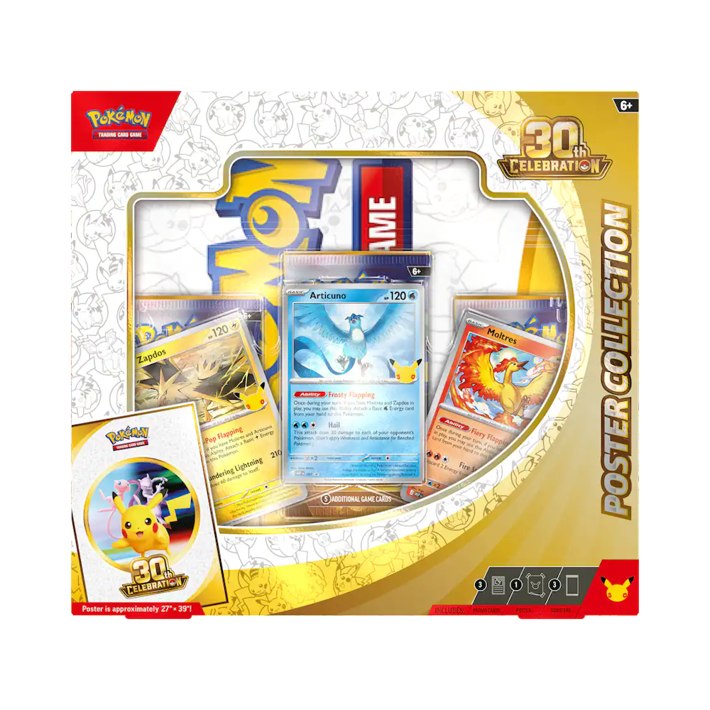 Pokémon TCG: 30th Celebration Poster Collection