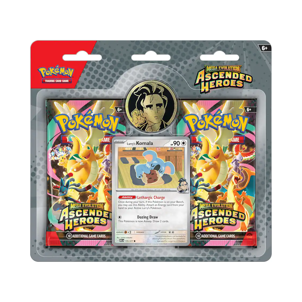Pokémon TCG: Ascended Heroes 2 Pack Blister (Larry)