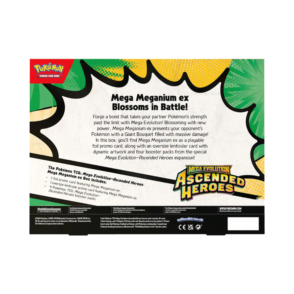 Pokémon TCG: Mega Meganium ex Box