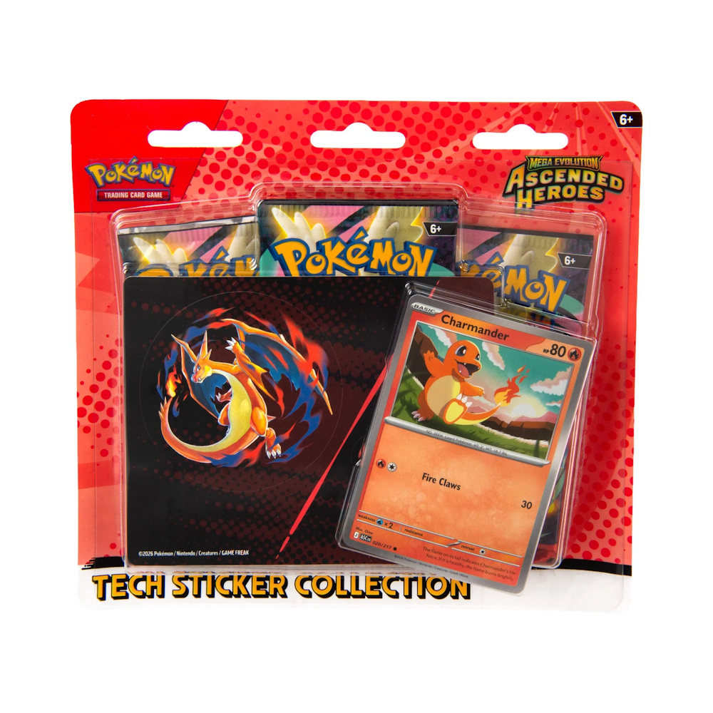 Pokémon TCG: Ascended Heroes Tech Sticker Collection (Charmander)
