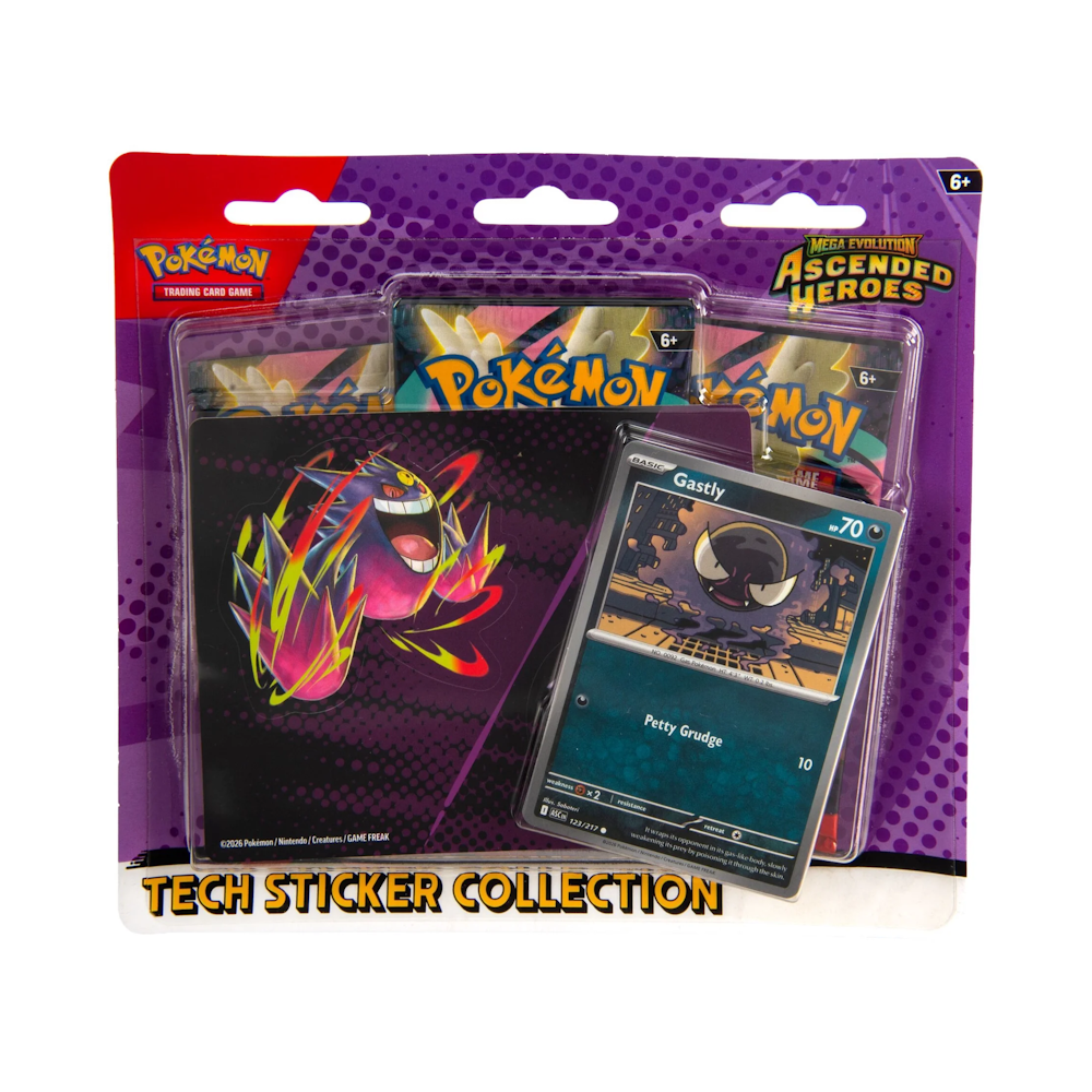 Pokémon TCG: Ascended Heroes Tech Sticker Collection (Gastly)