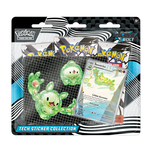 Pokémon TCG: Black Bolt Tech Sticker 3 Pack