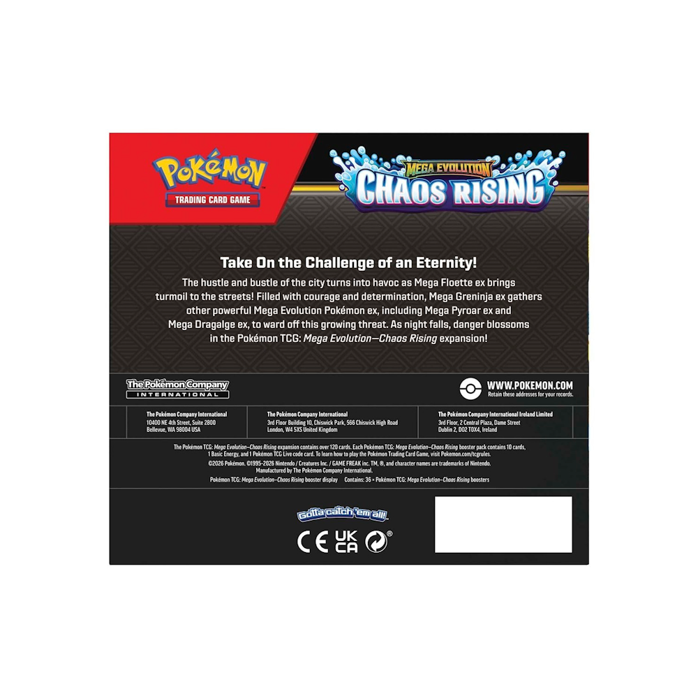 Pokémon TCG: Chaos Rising Booster Box