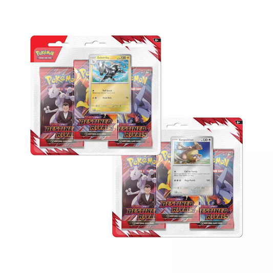 Pokémon TCG: Destined Rivals 3 Pack Blister