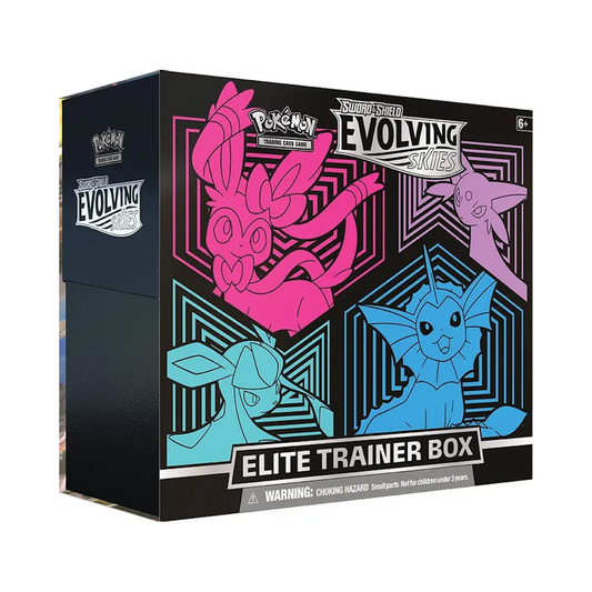 Pokémon TCG: Evolving Skies Elite Trainer Box (Sylveon, Glaceon, Vaporeon, Espeon)