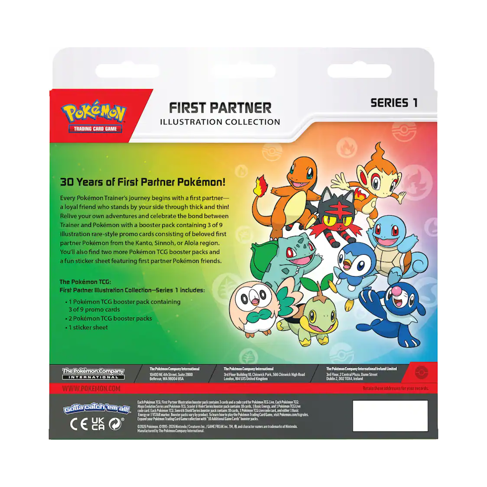 Pokémon TCG: First Partner Illustration Collection Series 1