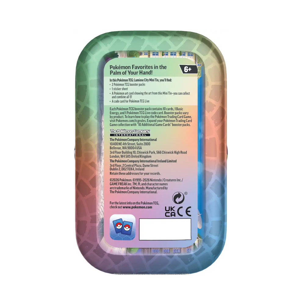 Pokémon TCG: Lumiose City Mini Tin