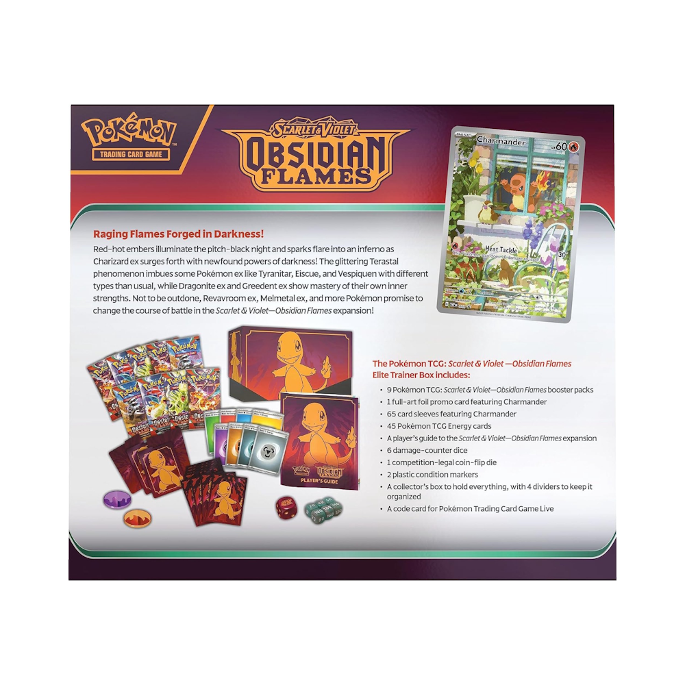 Pokémon TCG: Obsidian Flames Elite Trainer Box