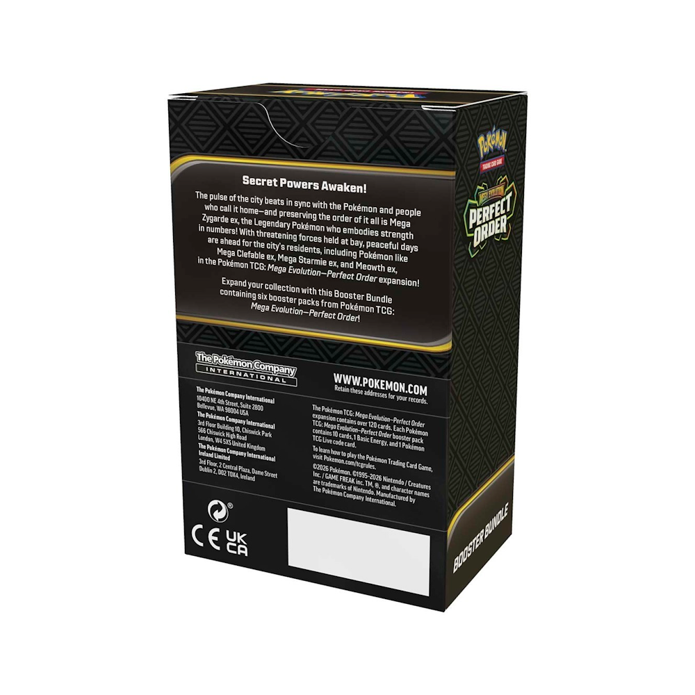 Pokémon TCG: Perfect Order Booster Bundle