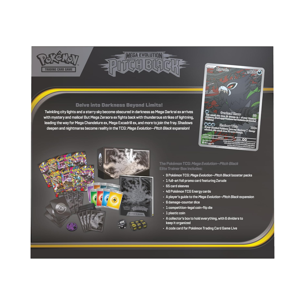 Pokémon TCG: Pitch Black Elite Trainer Box