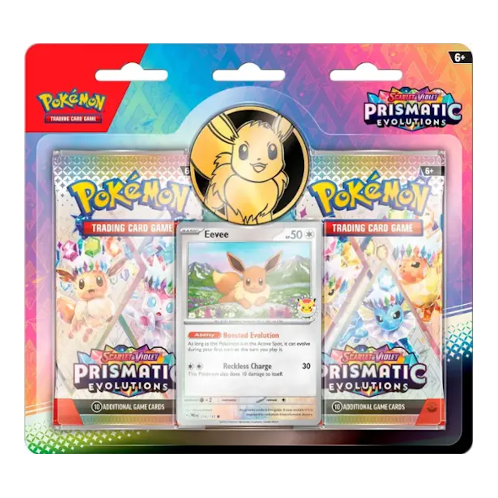 Pokémon TCG: Prismatic Evolutions 2 Pack Blister