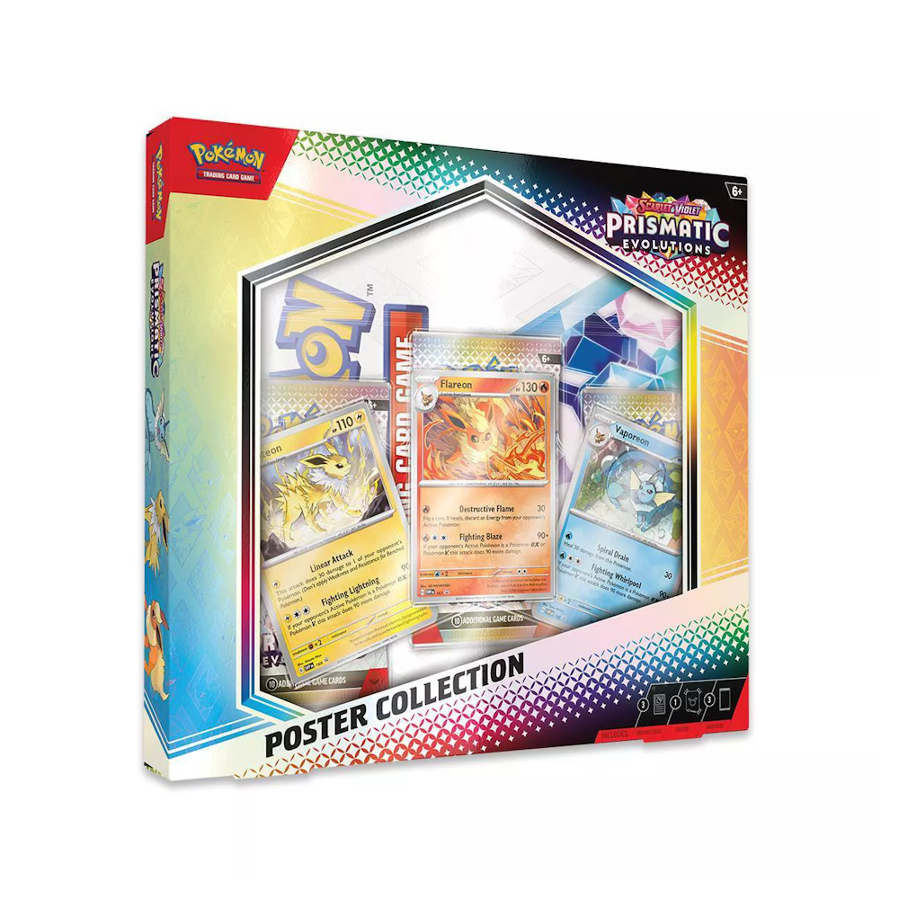 Pokémon TCG: Prismatic Evolutions Poster Collection