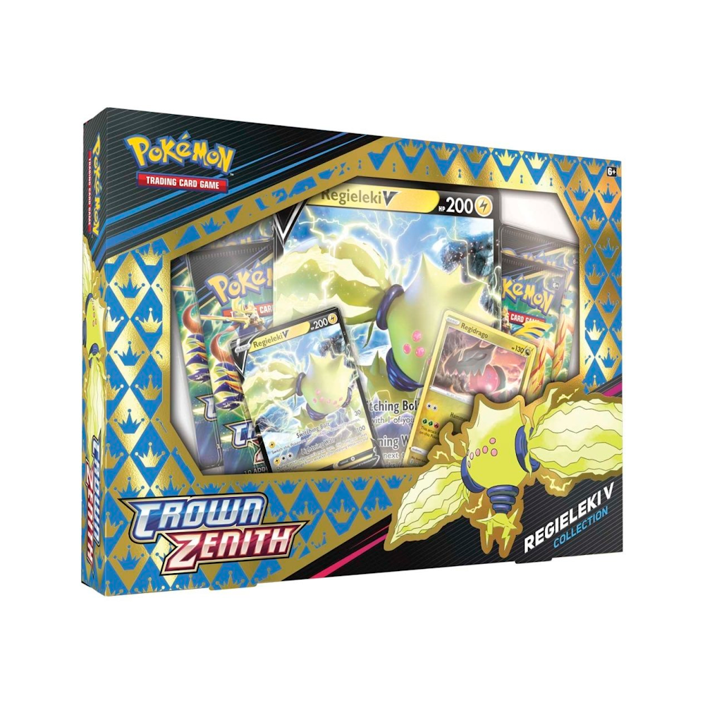 Pokémon TCG: Crown Zenith Regieleki V Collection Box