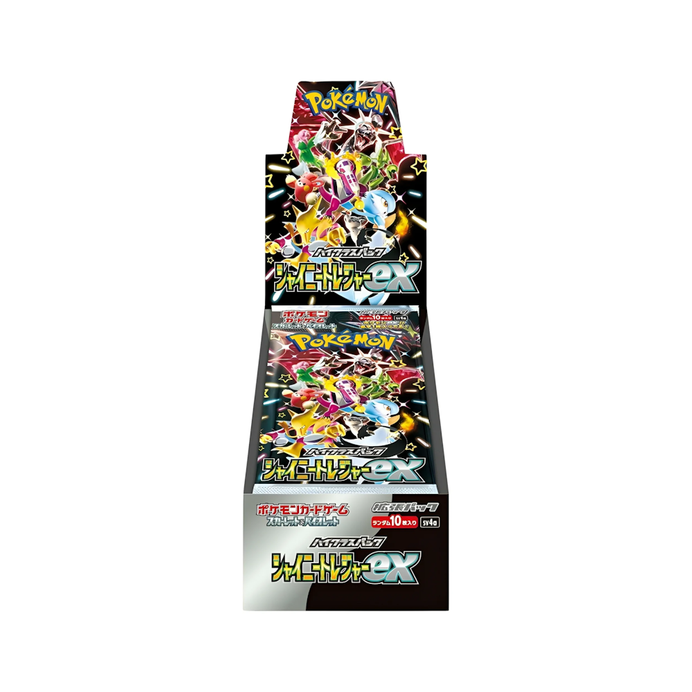 Pokémon TCG: Shiny Treasure EX Booster Box (SV4a, JPN) – Cardboard Clubhouse