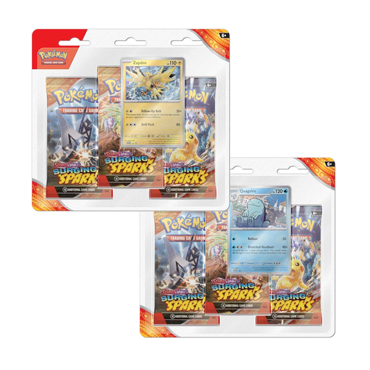 Pokémon TCG: Surging Sparks 3 Pack Blister