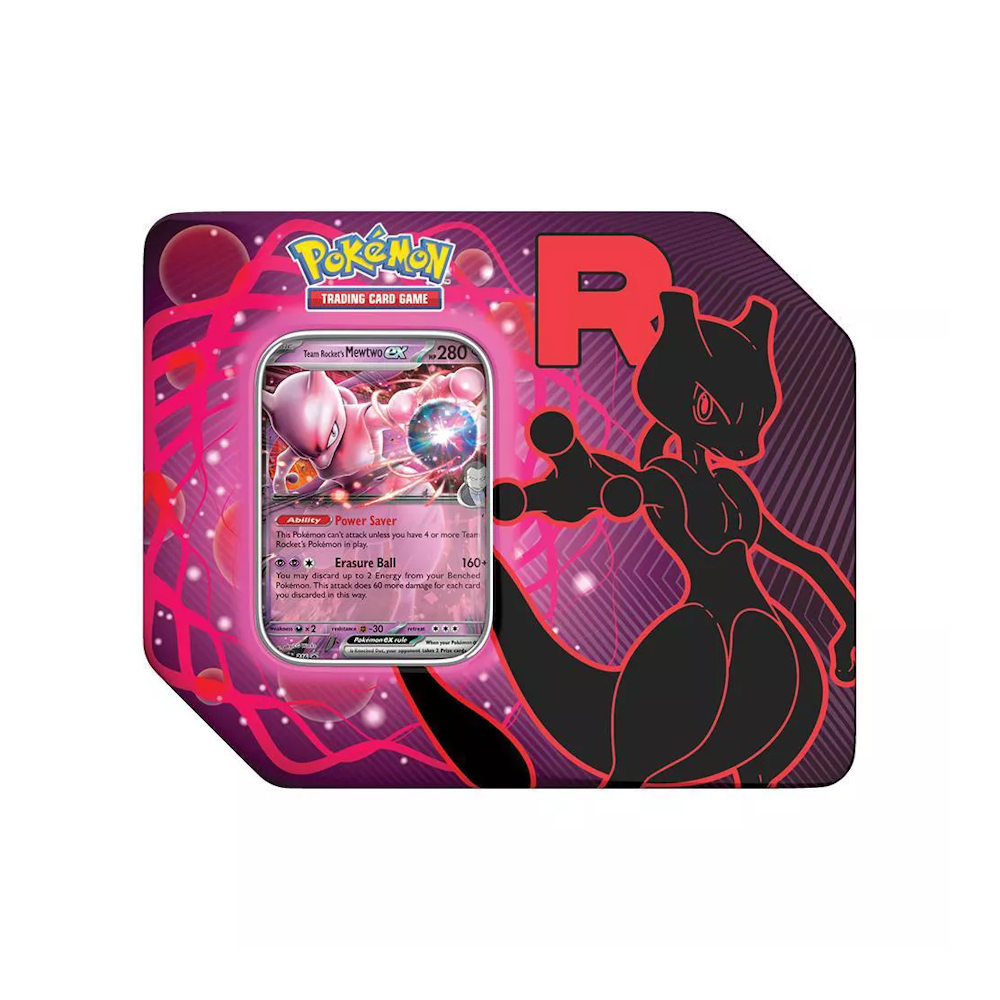 Pokémon TCG: Team Rocket Tin (Mewtwo)