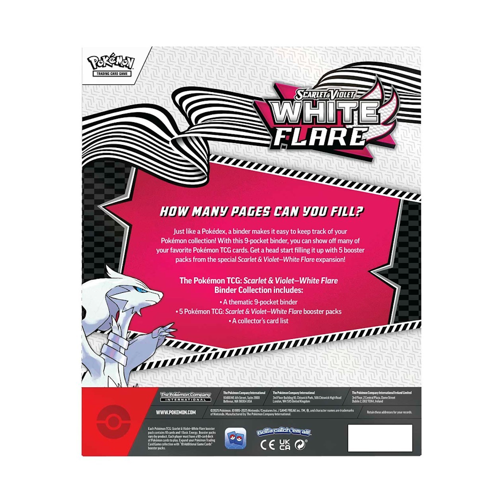 Pokémon TCG: White Flare Binder Collection