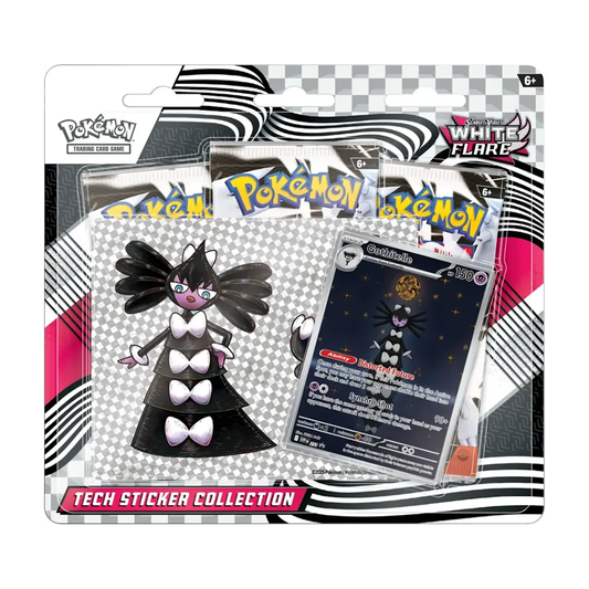 Pokémon TCG: White Flare Tech Sticker 3 Pack